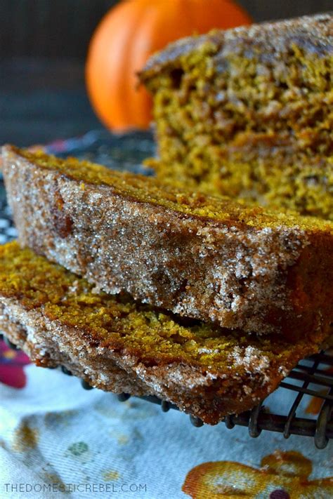 If that's what you're going for, you should cream together the butter and sugar until the mixture. Pumpkin Churro Bread | The Domestic Rebel - Cravings Happen