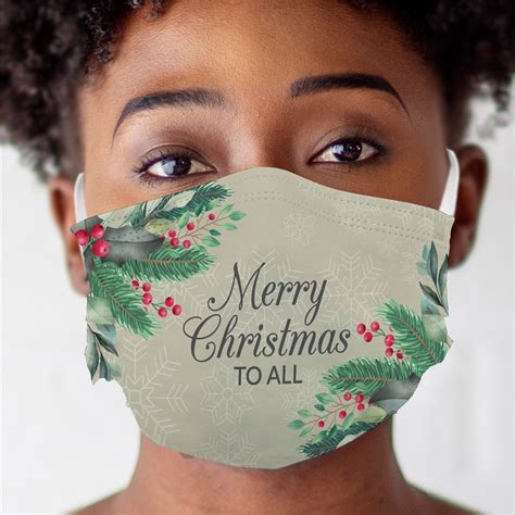 Merry Christmas To All Face Mask Tsforyounow