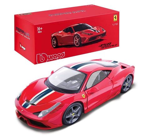 Bburago 118 Ferrari Signature Series 458 Speciale Diecast Car Model Red 18 16903rd Walmart