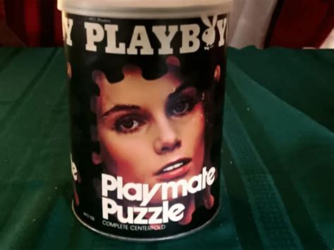 Vintage Playboy Playmate Puzzle Ap Miss Feb Lorrie Menconi Comp Picclick