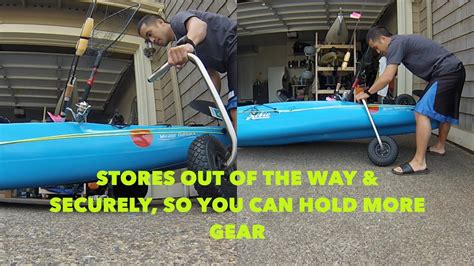 All In One Kayak Wheel System Loading And Unloading Part 2 Youtube