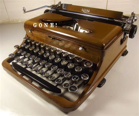 Oztypewriter Royal Portable Typewriters For Sale