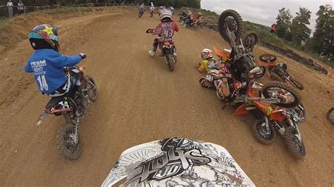 Motocross Fail Start Crash Kids Mx Race Ktm50sx Youtube