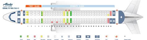 Seating Chart For Alaska Airlines