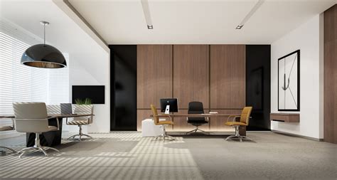 Modern Office Interior Wall Design Ideas
