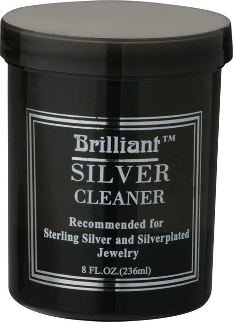 Brilliant 8 Oz Silver Jewelry Cleaner With Cleaning Basket
