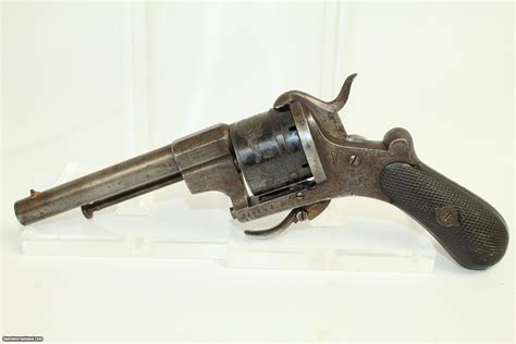Fine Engraved Eugene Lefaucheux Pinfire Revolver