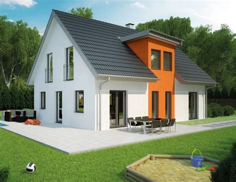 Und vielen dank an unseren icon haus profi thomas pförtsch für die schönen fotos. Haus ICON 4 Satteldach mit Quergiebel - Dennert Massivhaus ...