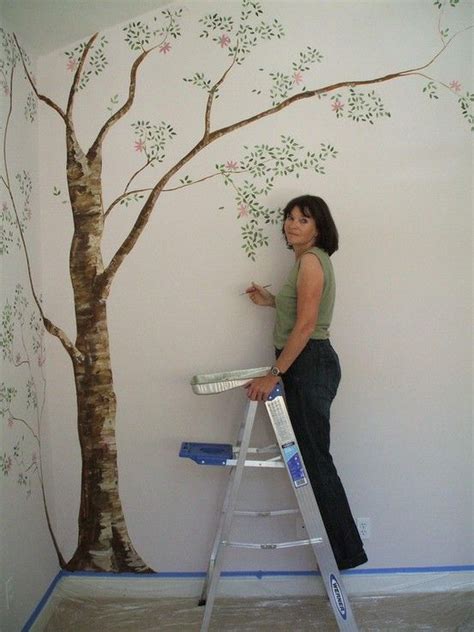 Painting Tree Wall Murals Decorating Ideas Tree Wall Murals Wall