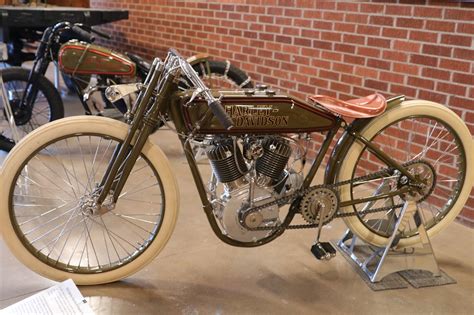Oldmotodude 1922 Harley Davidson Board Track Racer On Display At The