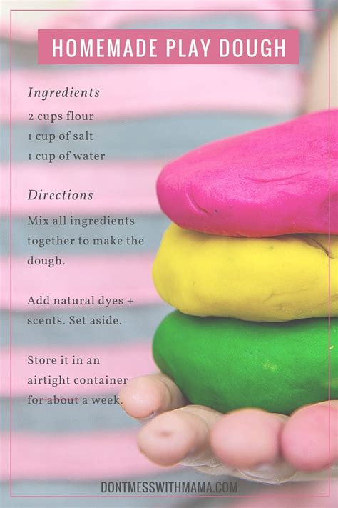 How To Make Play Dough