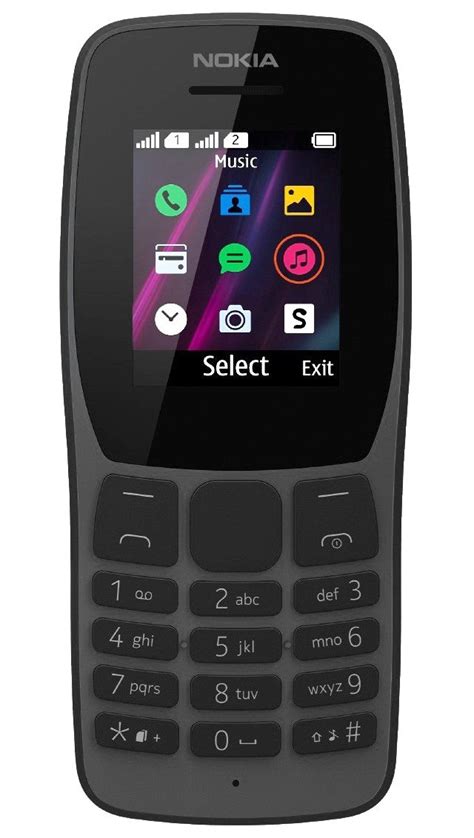 Nokia 110 Dual Sim Black