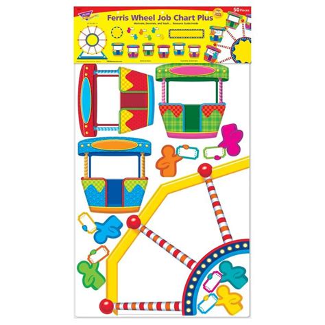 Ferris Wheel Fun Bulletin Board Set Family activities preschool