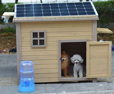How To Make A Solar Dog House With Wifi Cameras Album On Imgur Dog