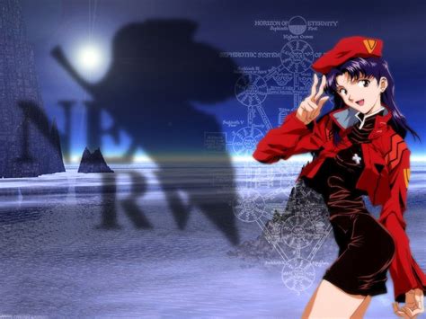 Misato Katsuragi Wallpaper Neon Genesis Evangelion Evangelion Katsuragi