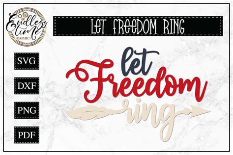 Let Freedom Ring A Th Of July Svg Design Cut Files Design Bundles