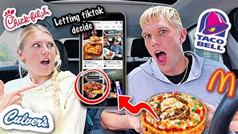 Letting Tiktok Decide What We Eat For 24 Hours Youtube