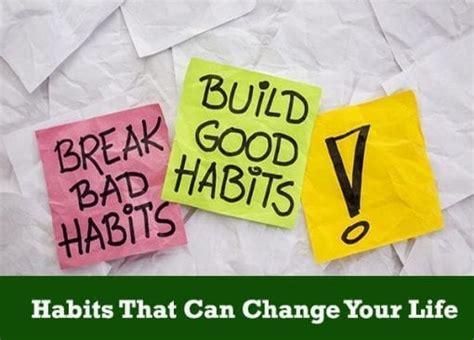 7 Good Habits That Can Change Your Life Therapeutic Access