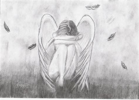 Sad Angel By Dreamprincess On Deviantart