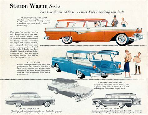 1957 Ford Full Line Brochure