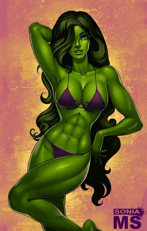 She Hulk In Her Sexy Bikini Maritalbliss