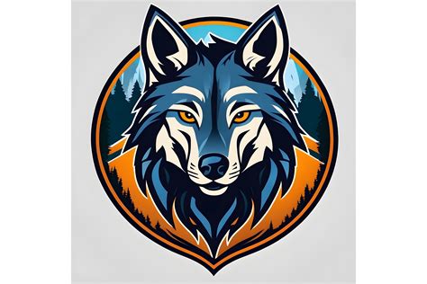 Wolf Logo Graphic By Craftable · Creative Fabrica