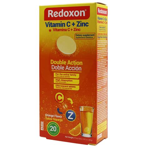 Buy Redoxon Vitamin C Zinc Effervescent Tablets Of Vitamin C And Zinc Helps Support Your