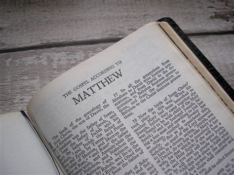 Matthew the Apostle. The Gospel According to Matthew