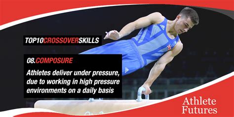 Browse our job vacancies here. Athlete Futures: The top 10 crossover skills from sport to ...