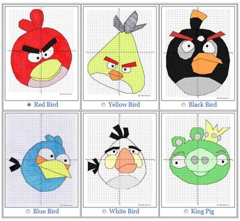 Angry Birds Graphing Puzzle Worksheets Math Ideas Pinterest Posts