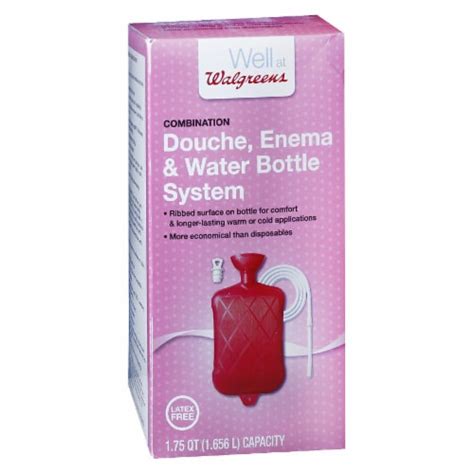 Walgreens Combination Douche Enema And Water Bottle System 175 Qt Fry