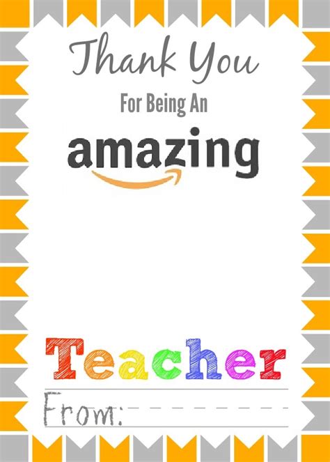 Both take on more importance than ever, after a hard year. Free Printable Teacher Appreciation Gift Card Holders