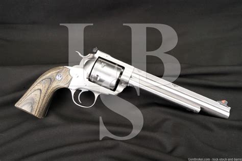 Ruger New Model Super Blackhawk Bisley Hunter 44 Mag Stainless Revolver