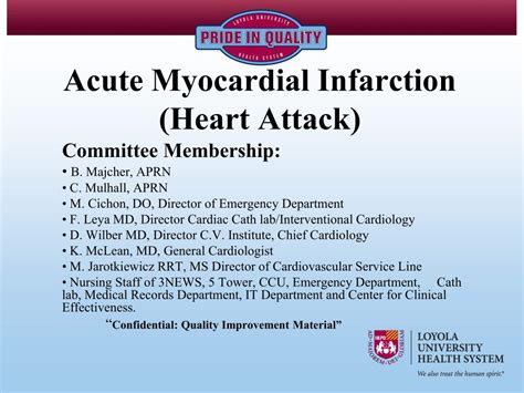 • acute • infective endocarditis • acute myocardial infarction (mi) (usually inferior wall) from papillary muscle dysfunction. PPT - Acute Myocardial Infarction (Heart Attack ...