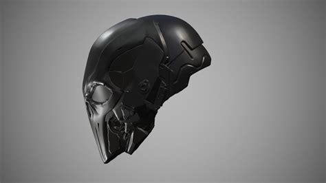 Printable Punisher Helmet Stl 3d Model 3d Printable Cgtrader