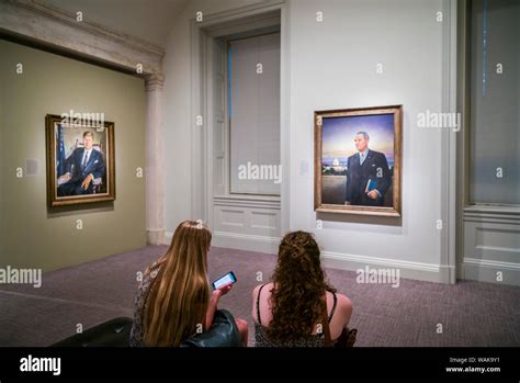 Usa Washington Dc Reynolds Center For American Art National Portrait Gallery Portraits Of