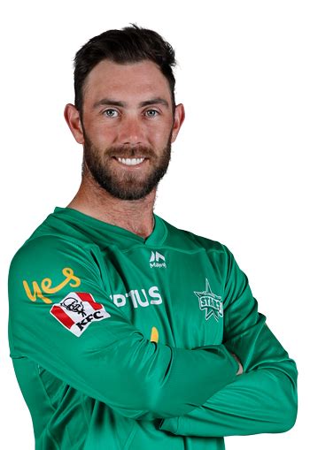 He has been selected into our test, twenty20, africa and odis all over the world. Glenn Maxwell | Perth Scorchers - BBL
