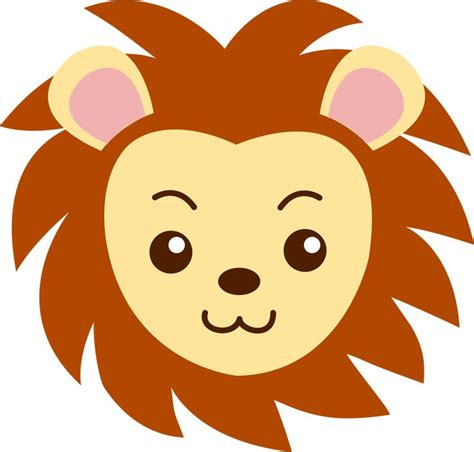 Face Of A Cute Lion Free Clip Art Free Clip Art Clip Art Library