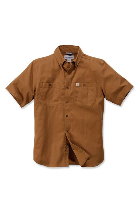Carhartt 103555 Rugged Flex Rigby Short Sleeve Work Shirt Workwear
