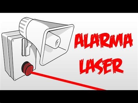 Alarma Láser | De barrera | Super fácil - YouTube | Alarmas, Proyectos electronicos, Proyectos ...