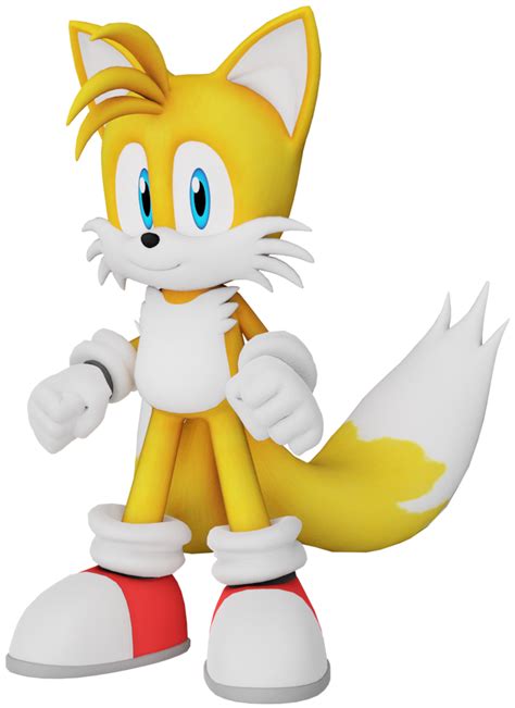 Miles Tails Prower Render By Sonic29086 On Deviantart Hedgehog Art