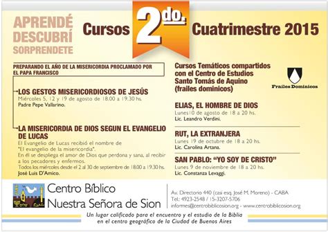 Centro Bíblico Nuestra Señora De Sión Julio 2015