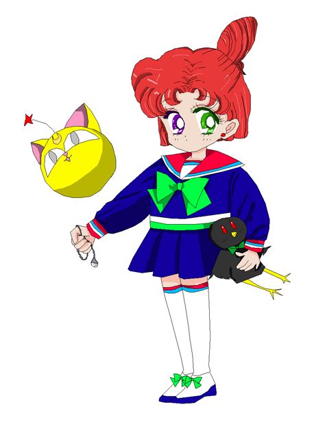 Chibishiro Tsukino Sailor Chibi Silver Moon Sailor Moon Fanseries