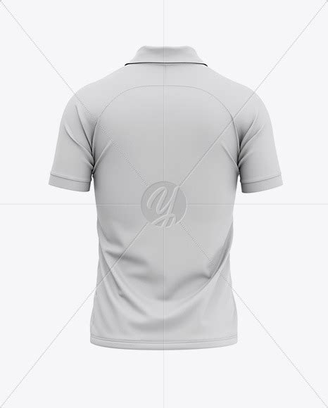 Download Men's Soccer Jersey Mockup - Back View Of Soccer Polo T ...