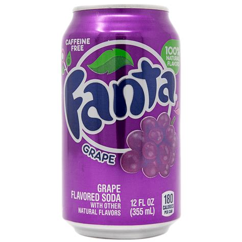 Fanta Grape 12floz 355ml Usa Soda 12 Cans American Candy N Drinks Ltd