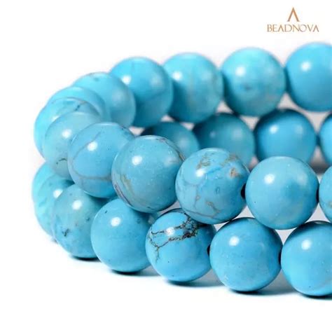 Turquoise Vs Blue Dyed Howlite Stone Whats The Difference Beadnova