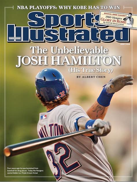 Texas Rangers Josh Hamilton Sports Illustrated Cover By Sports