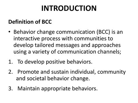 Solution Topic 8 Behavior Change Communication Ppt Studypool