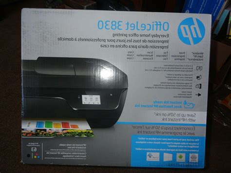 Hp officejet 3830 is an ideal printer for office use but get for your home as well. HP OfficeJet 3830 All-in-One Printer.Print,Copy,Scan,Fax ...