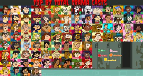 Total Drama 87 Character My Favourite By Xyloxj On Deviantart